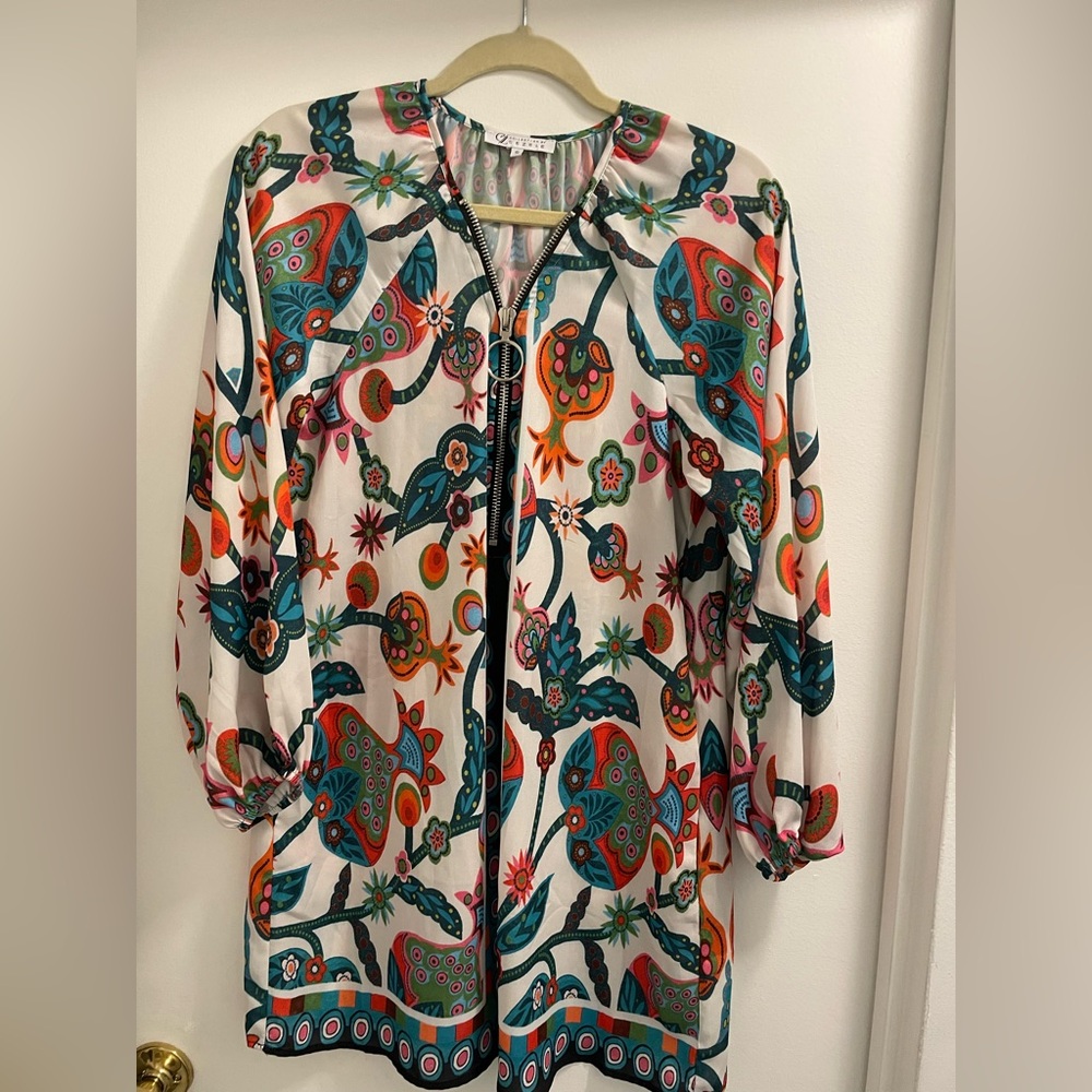 Czezele Multicolor Patterned Dress